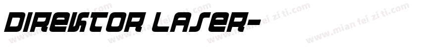 Direktor Laser字体转换